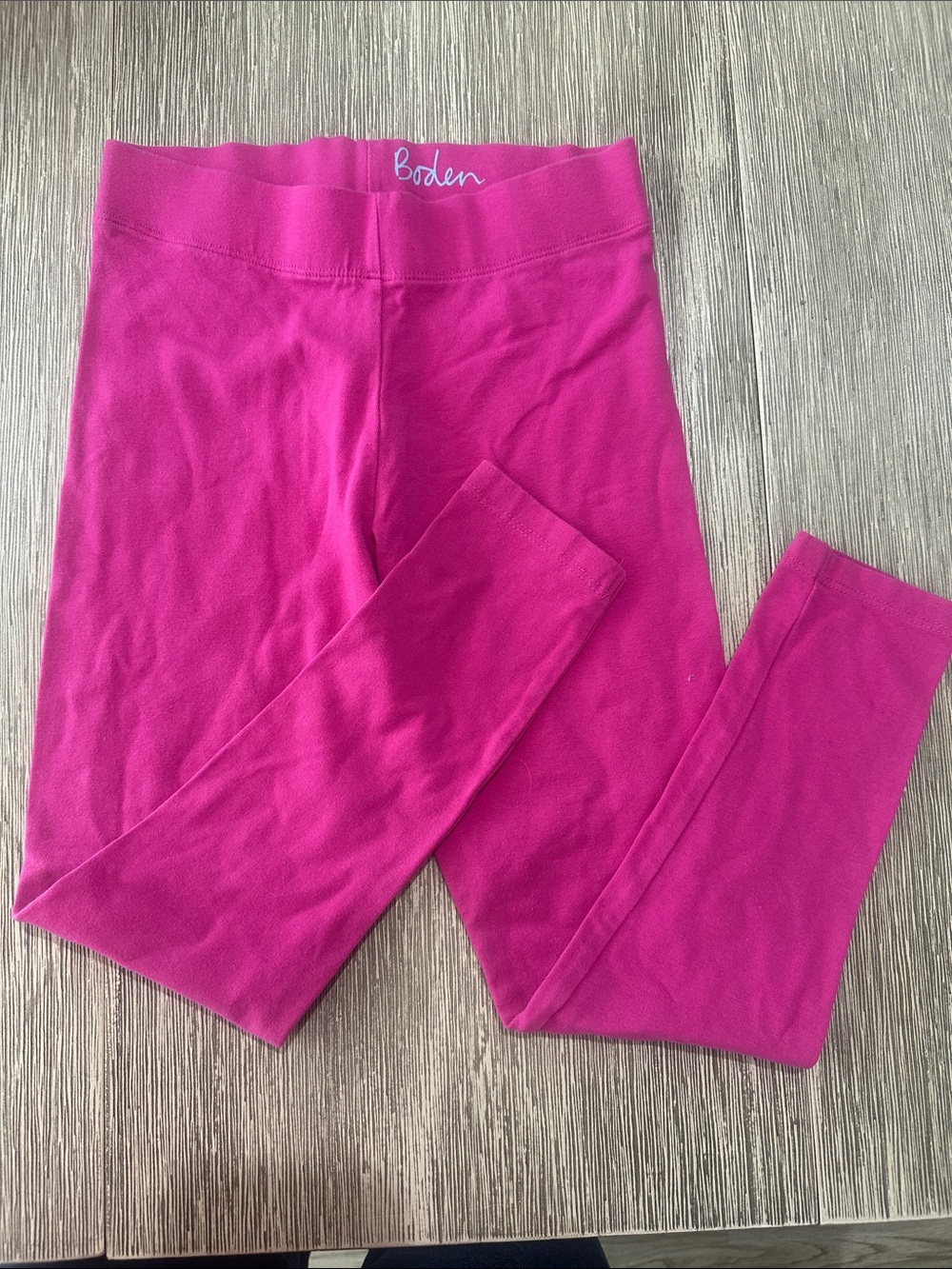 Boden Hot Pink Girls' Stretch Leggings
